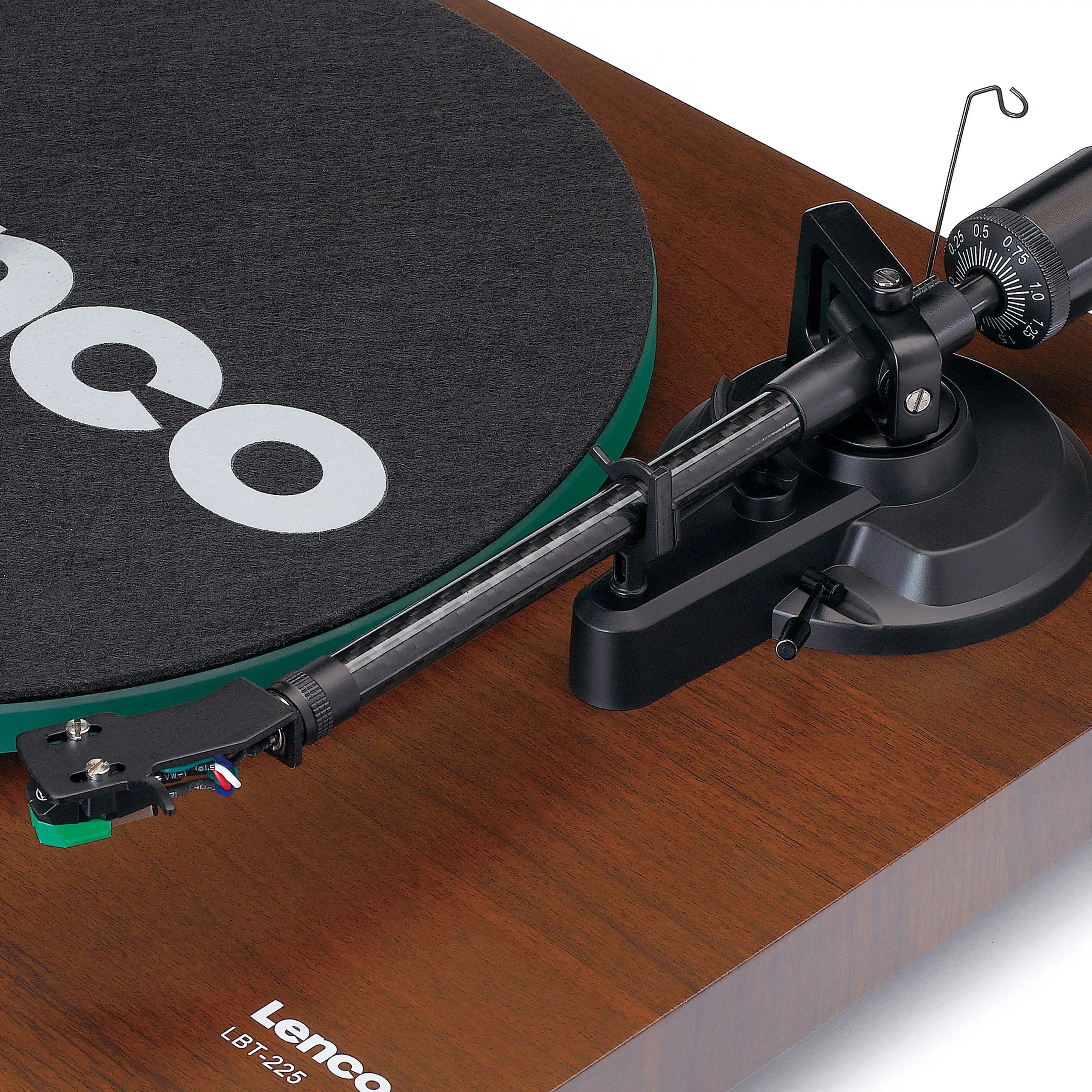 Lenco LBT-225WA Bluetooth Record Player - Walnut