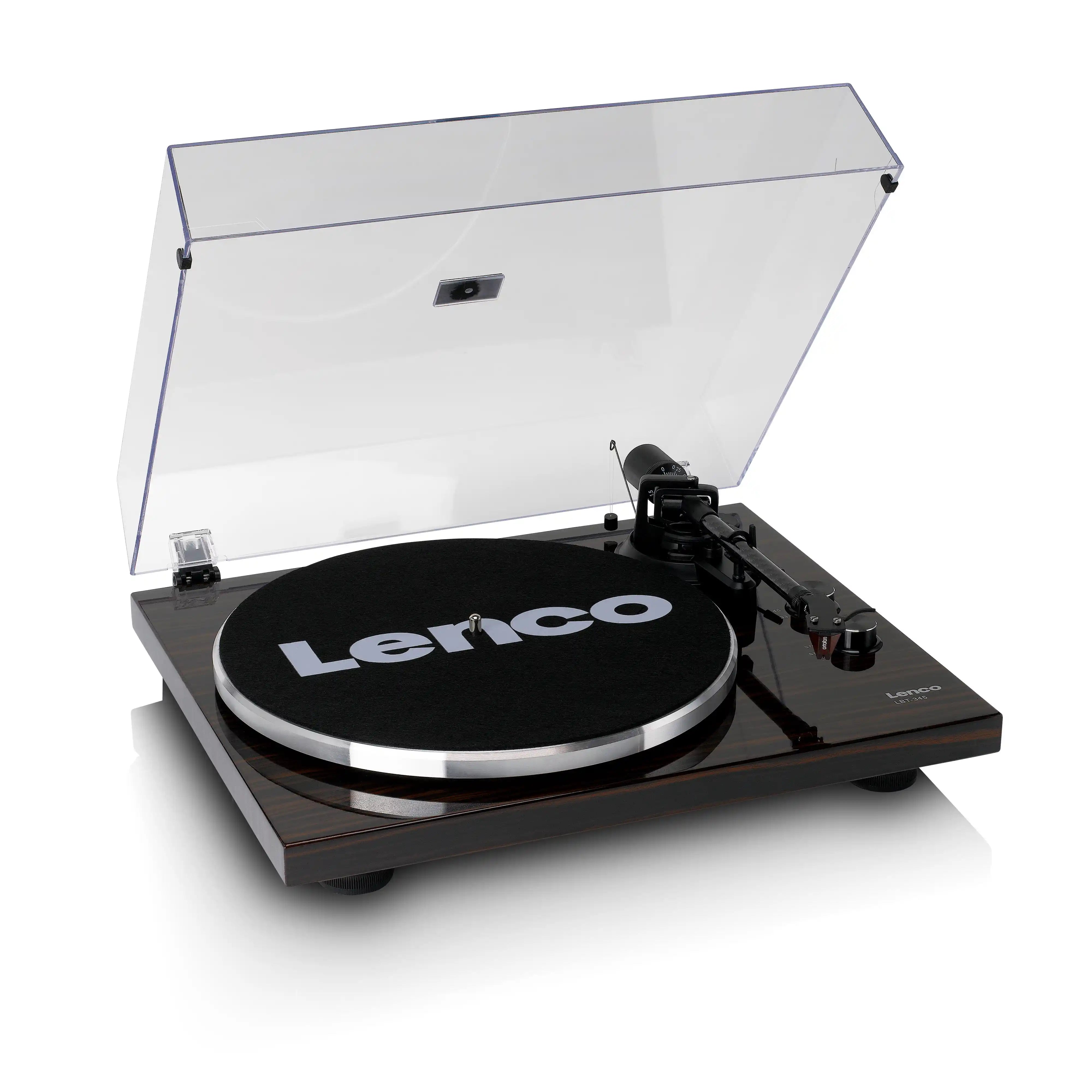 Lenco LBT-345WA Bluetooth Turntable with Oroton 2M Red Cartridge - Walnut