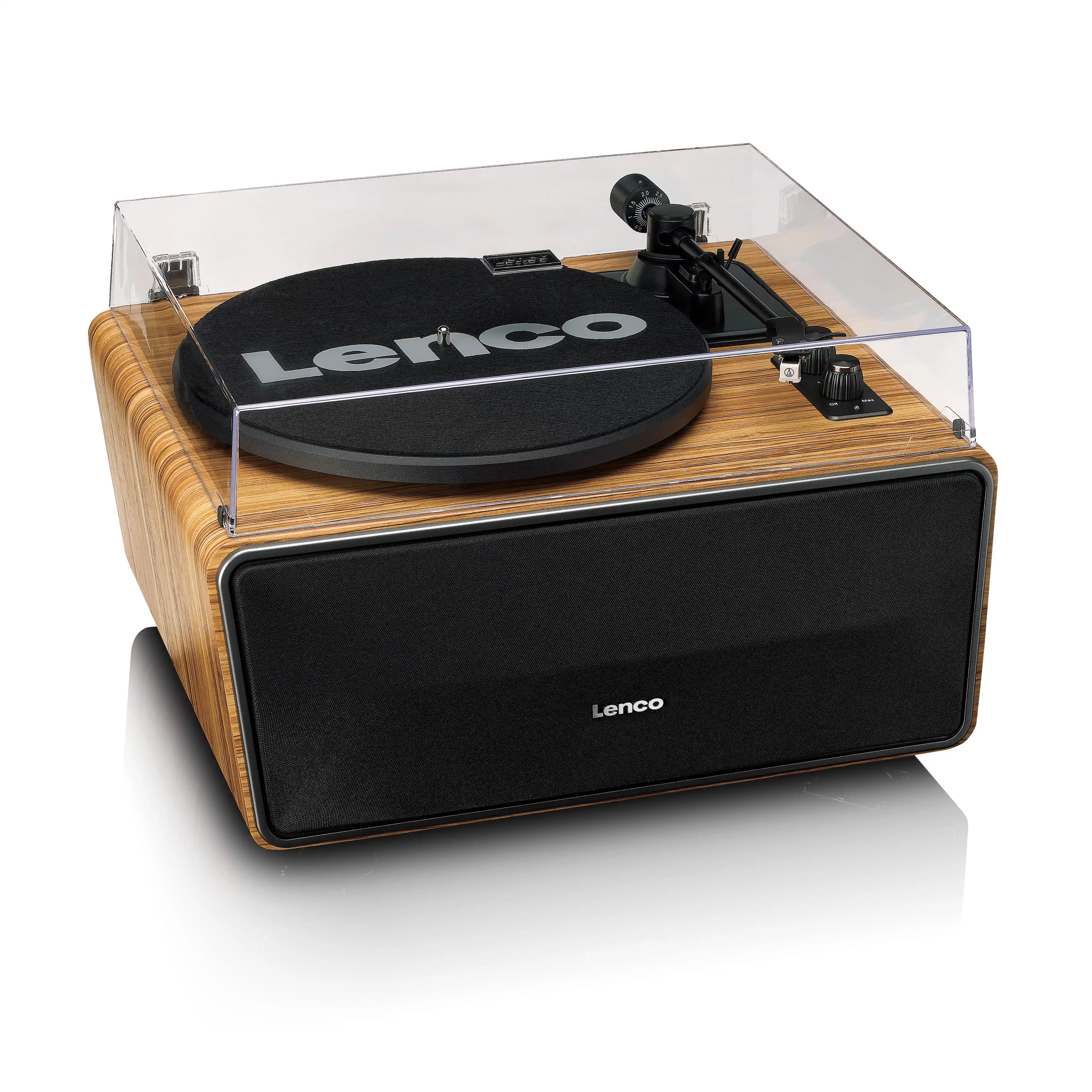 Lenco LS-570OK All-in-One Turntable with Bluetooth & Speakers