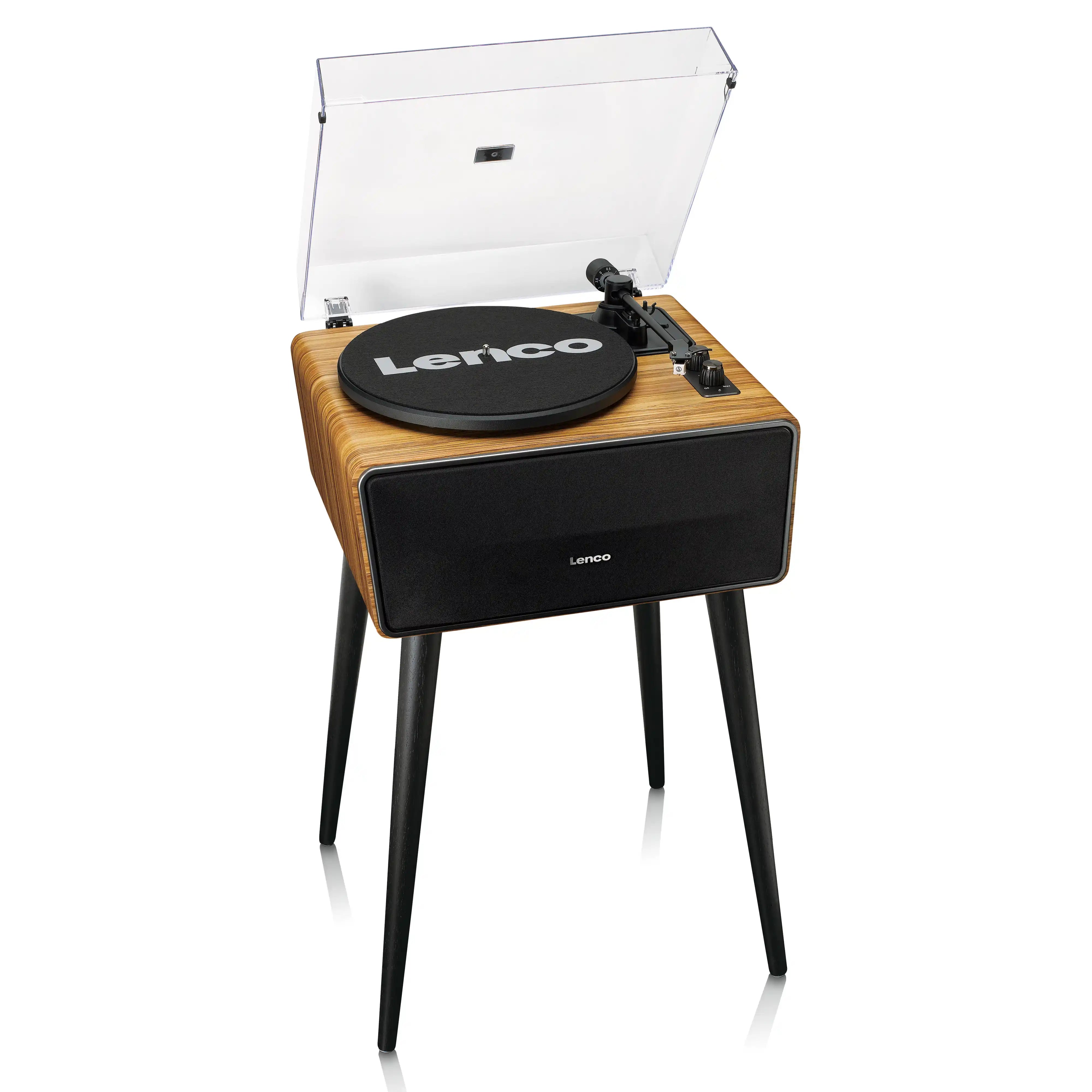 Lenco LS-570OK All-in-One Turntable with Bluetooth & Speakers