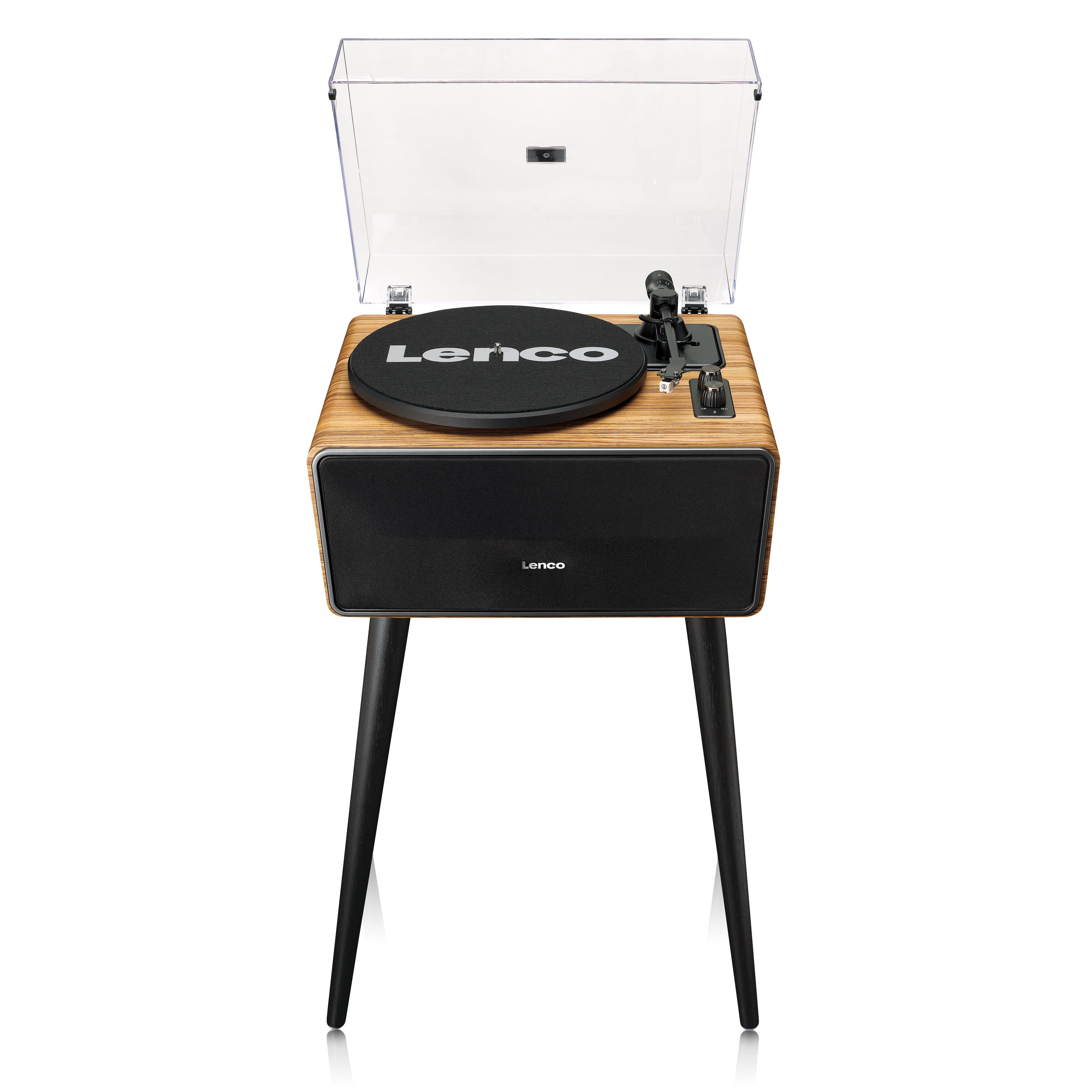 Lenco LS-570OK All-in-One Turntable with Bluetooth & Speakers