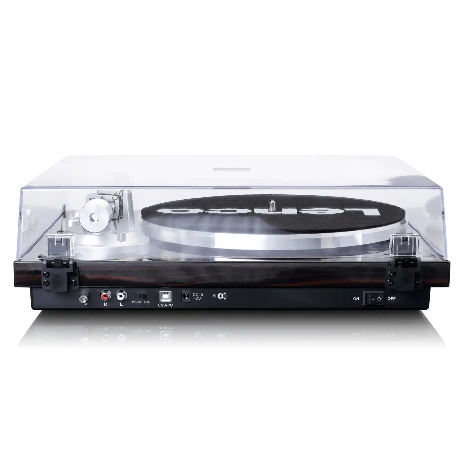 Lenco WIIM-MR-TT-01 Multiroom Wi-Fi Turntable Pro Package - Walnut