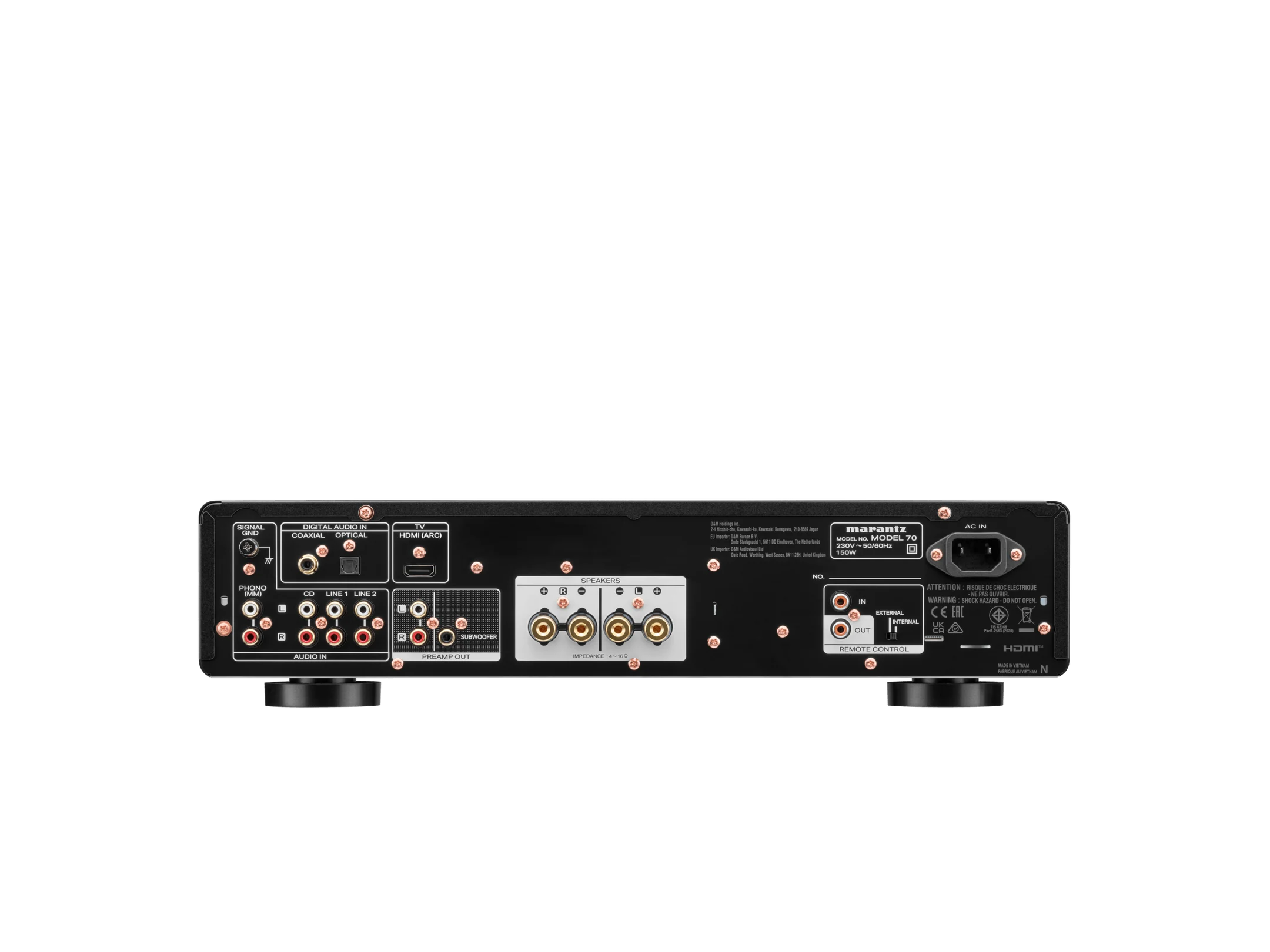 Marantz MODEL 70 Integrated Stereo Amplifier