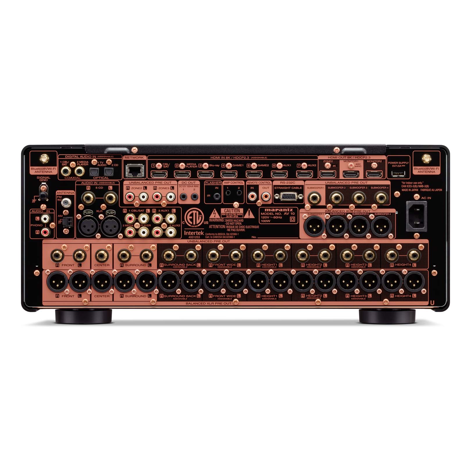 Marantz AV10 Reference 15.4 Ch HT Pre-Amplifier & Processor with HEOS