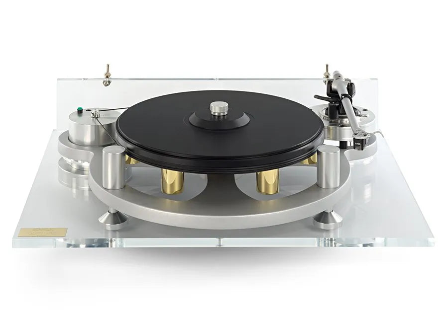 Michell GYRODEC Turntable + Tonearm, MC Cartridge, Unicover & Record Clamp