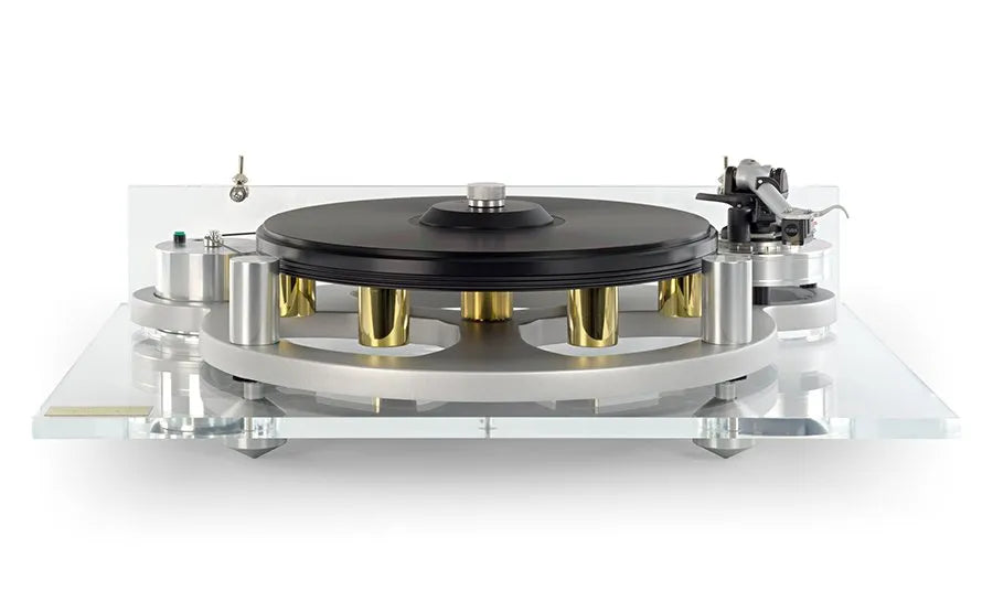 Michell GYRODEC Turntable + Tonearm, MC Cartridge, Unicover & Record Clamp