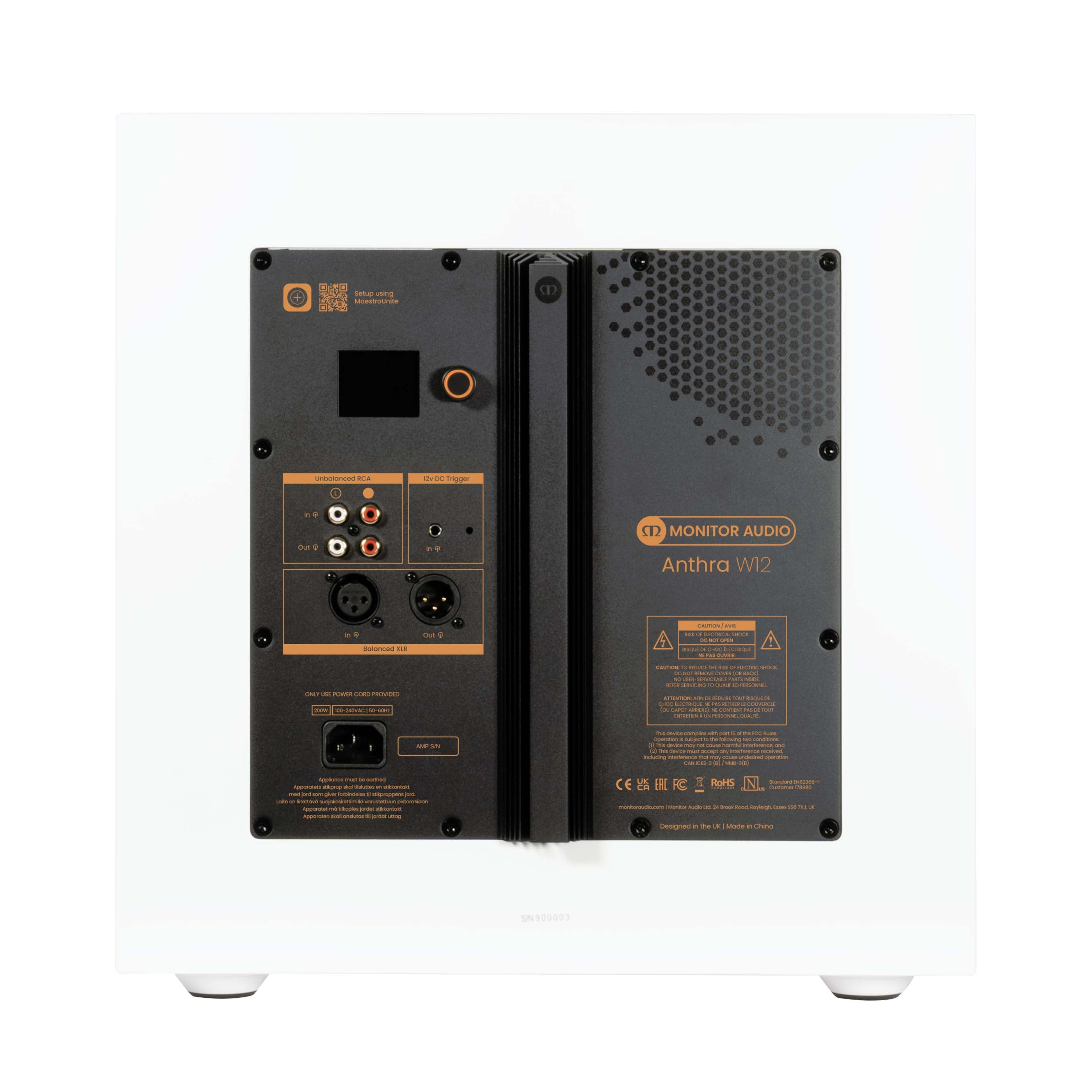 Monitor Audio Anthra W12 12" Active Subwoofer