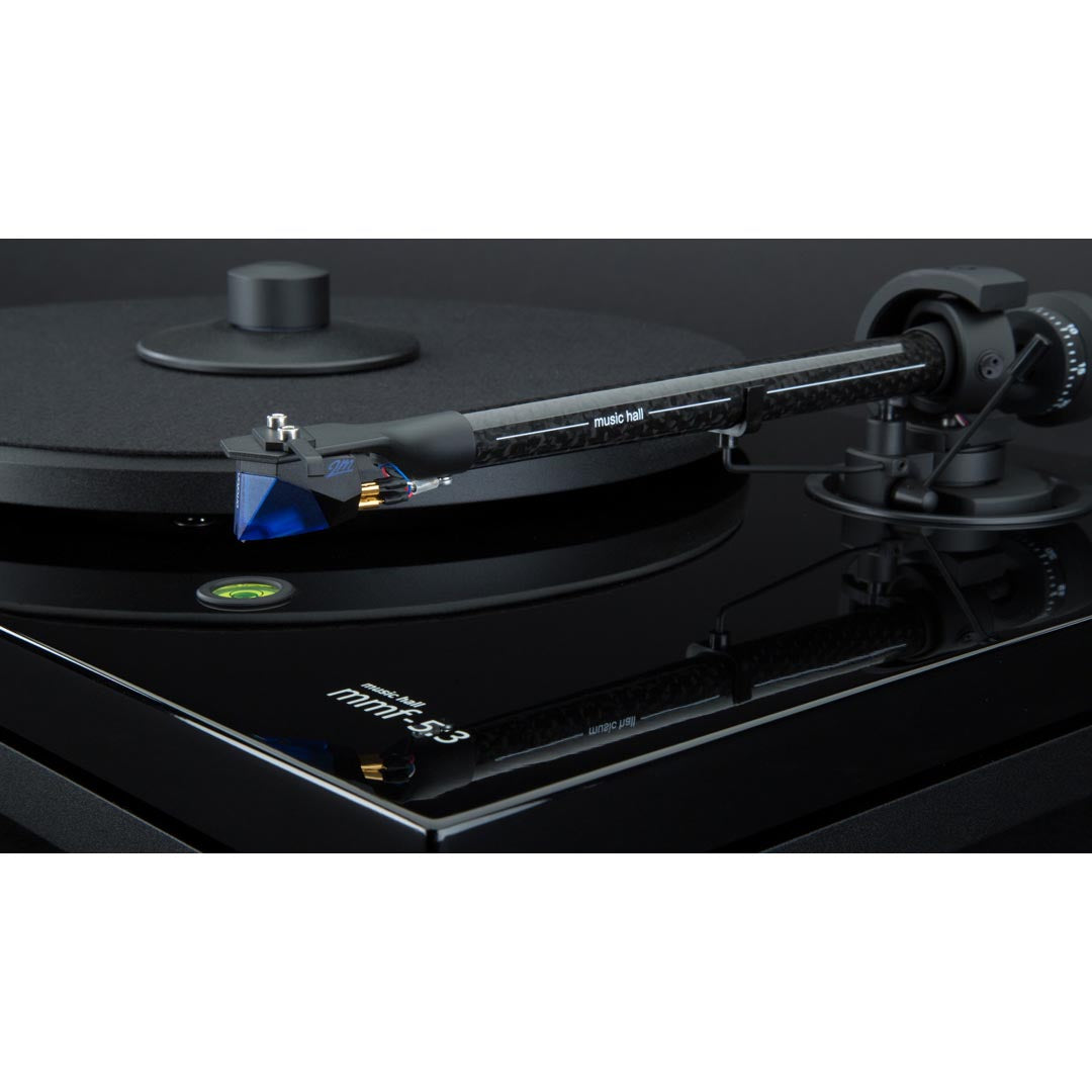 Music Hall MMF-5.3 Turntable with Ortofon 2 Blue Cartridge- High Gloss Piano Black