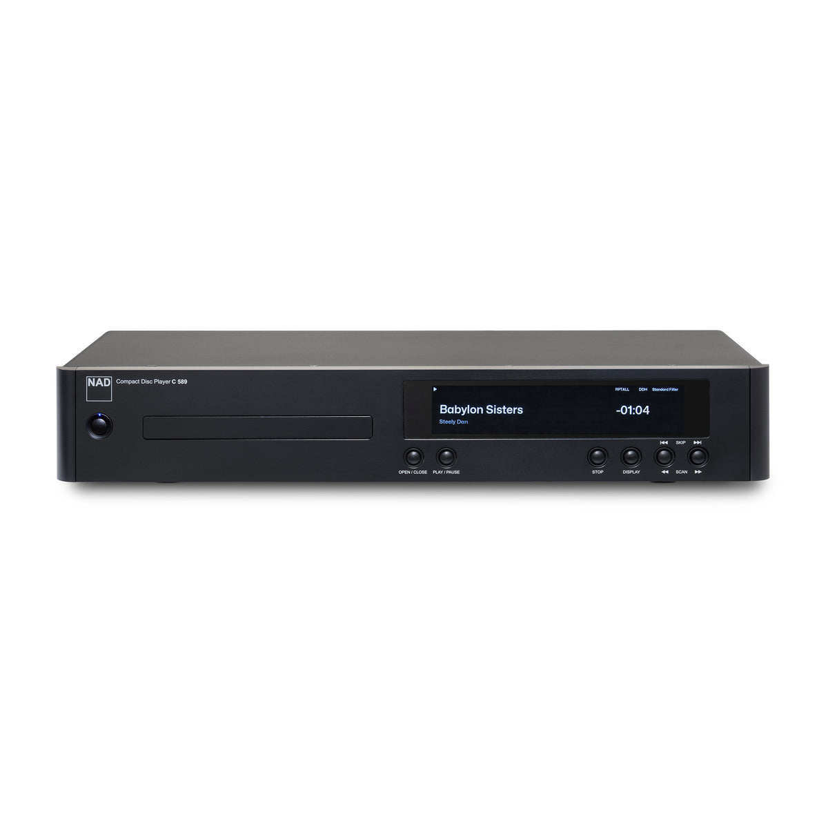 NAD C 589 CD Player front view