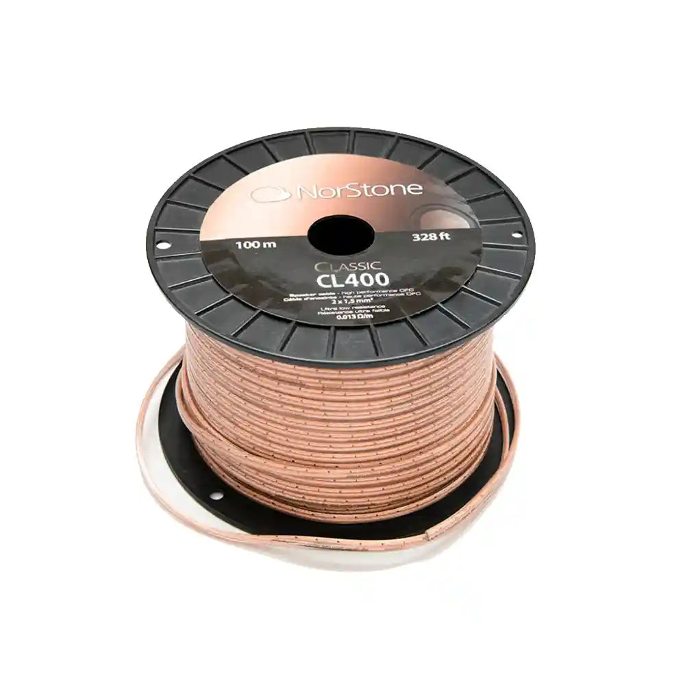 Norstone Classic 400 Speaker Cable - 100m Roll