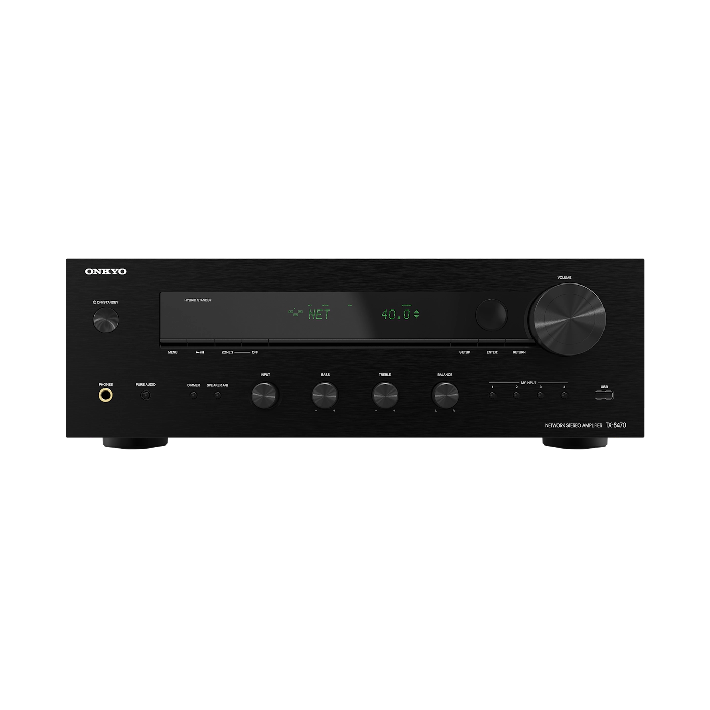 Onkyo TX-8470 2-CH HiFi Network Stereo Receiver - Black