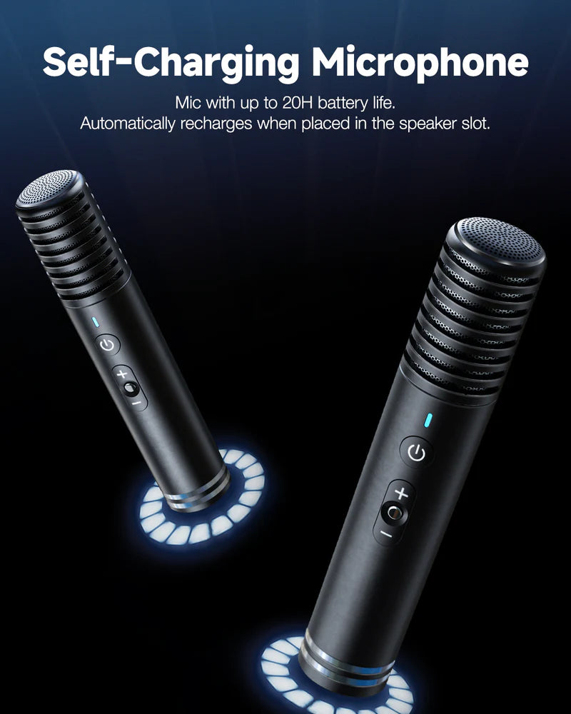 Ikarao SHELL S1 Portable 300W Karaoke Machine 10” Lyrics Display