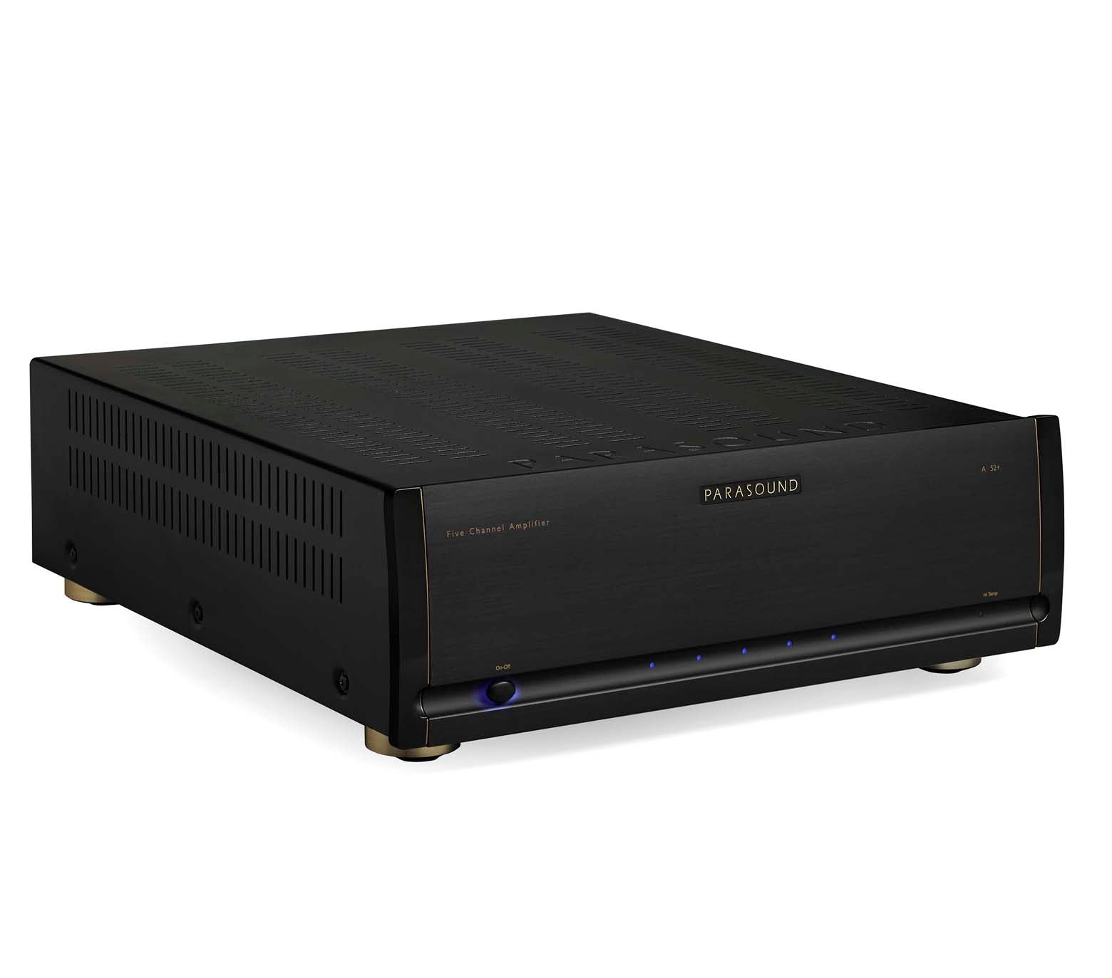 Parasound HALO A52+ 5CH Home Theatre Power Amplifier- Black