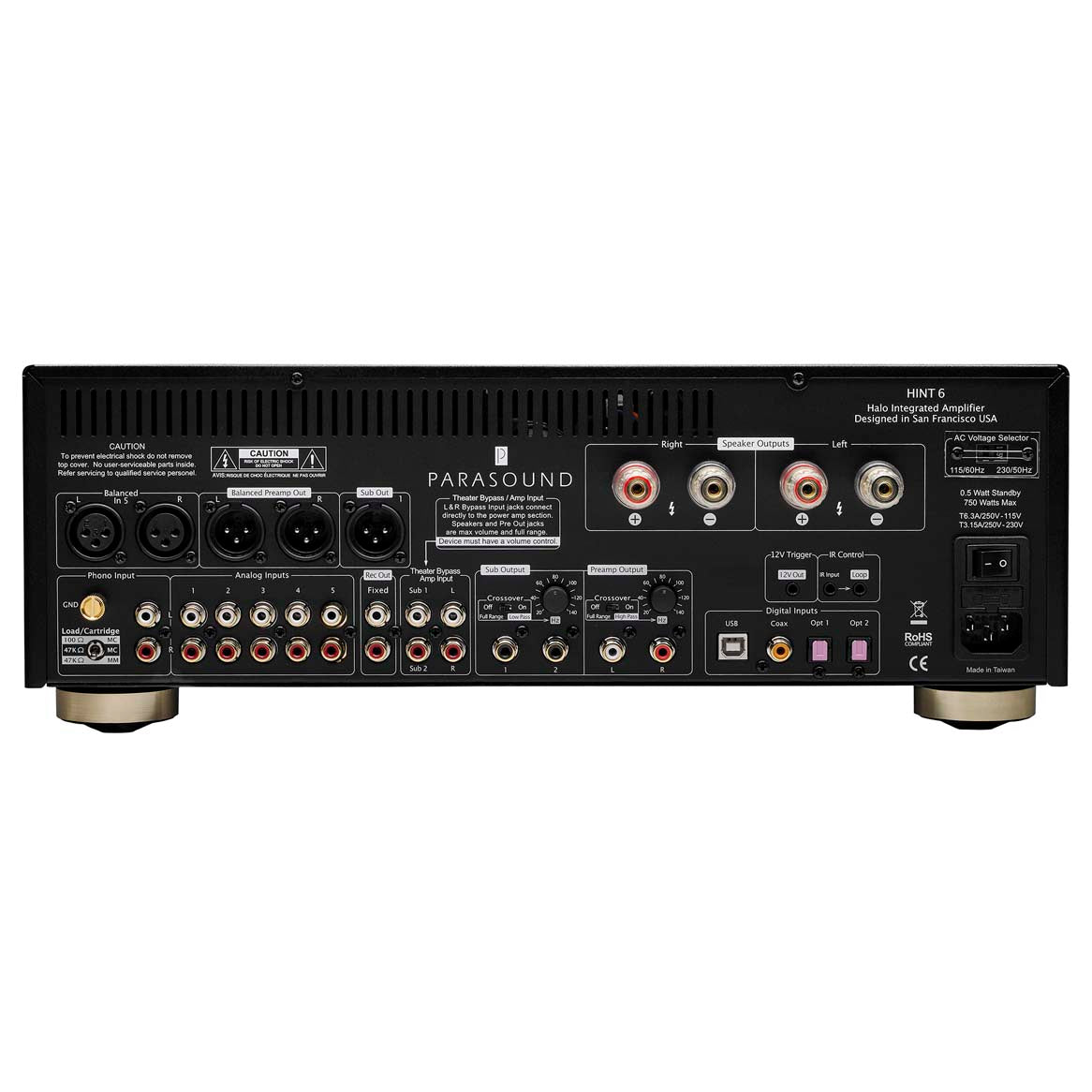 Parasound HALO Hint6 Integrated Amplifier