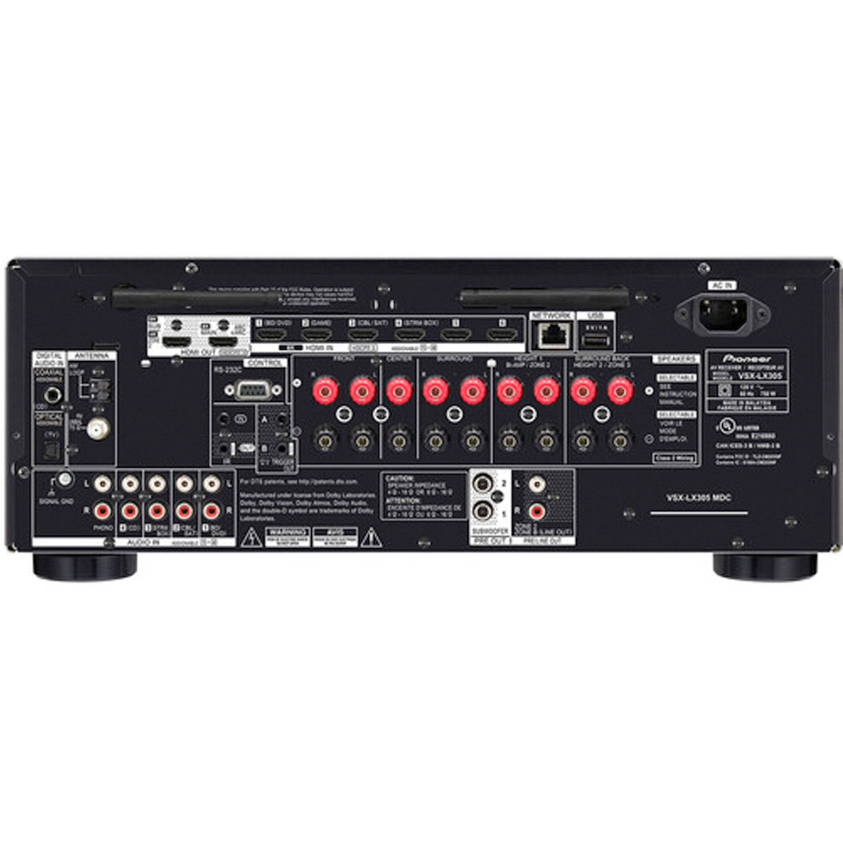 Pioneer VSX-LX305 9.2-Channel AV Receiver