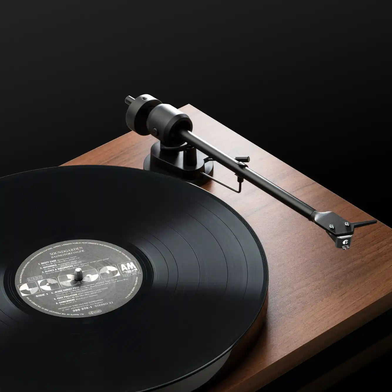 Pro-Ject Juke Box E1 Turntable with Ortofon OM5E Cartridge - Black | Walnut | White