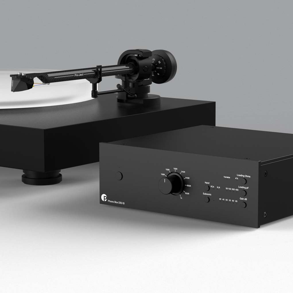 Pro-Ject Phono Box DS3 B Phono Pre-amplifier - Black (Low stock - please enquire)