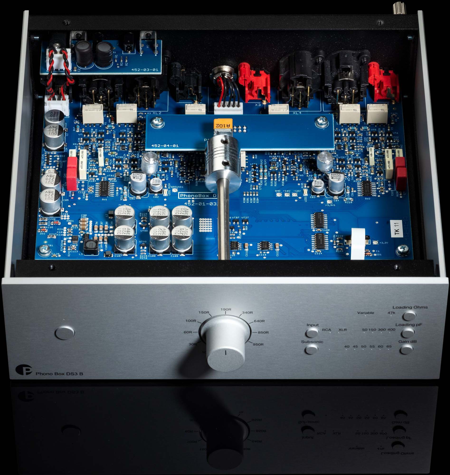 Pro-Ject Phono Box DS3 B Phono Pre-amplifier - Silver