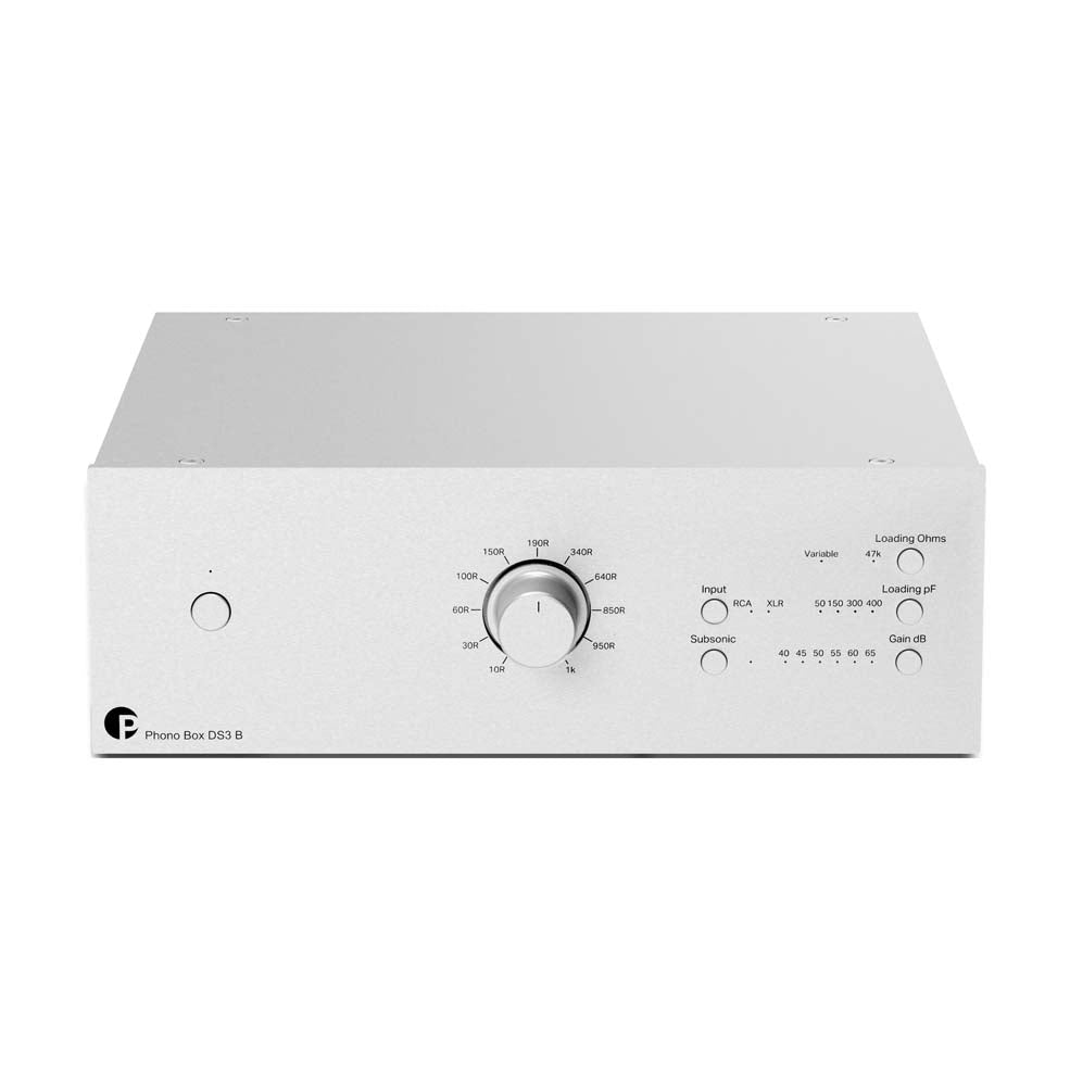 Pro-Ject Phono Box DS3 B Phono Pre-amplifier - Silver