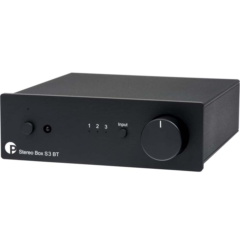 Pro-Ject Stereo Box S3 BT Integrated Amplifier with Bluetooth - Black