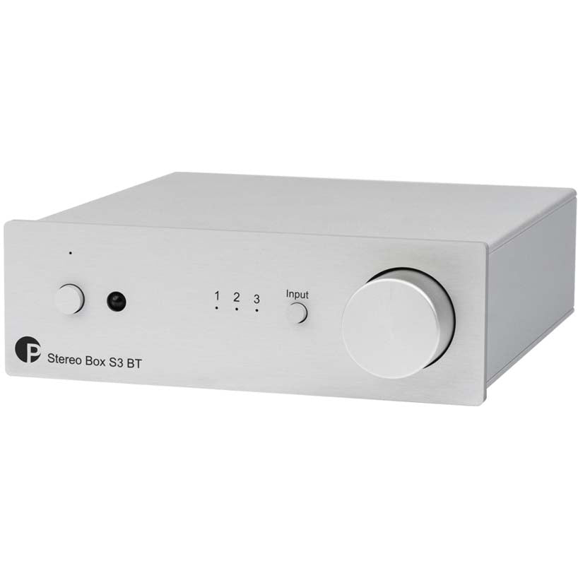 Pro-Ject Stereo Box S3 BT Integrated Amplifier with Bluetooth - Silver