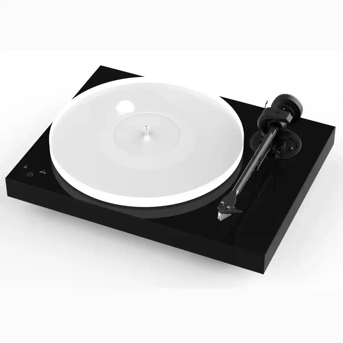 Pro-Ject X1 Turntable - Piano Black | Walnut | Pre-Fitted Ortofon 2M Silver