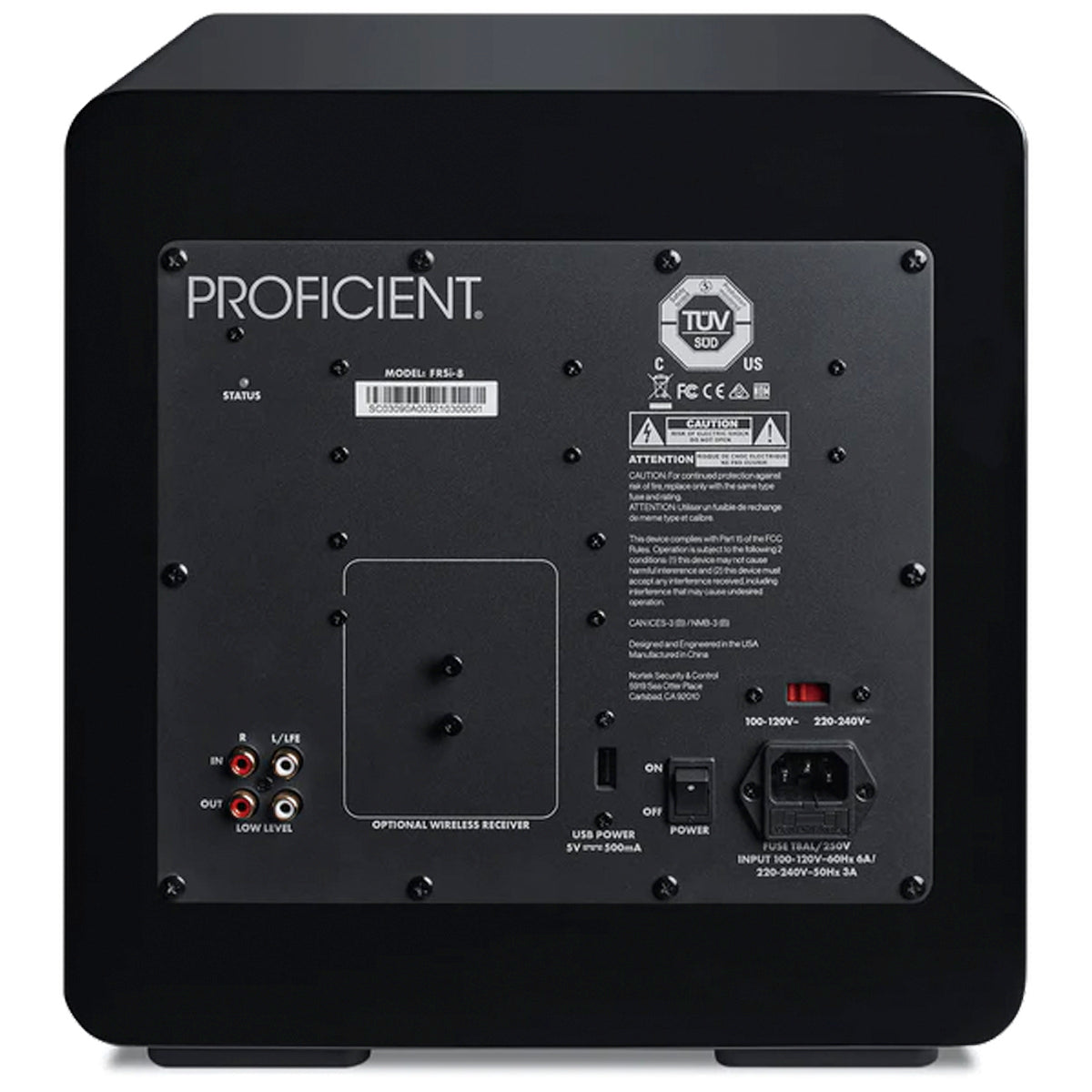 Proficient Audio Signature FRS-8 8" Active Subwoofer