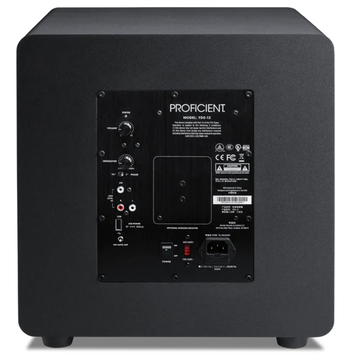 Proficient Audio Protege FDS-12 12" Active Subwoofer