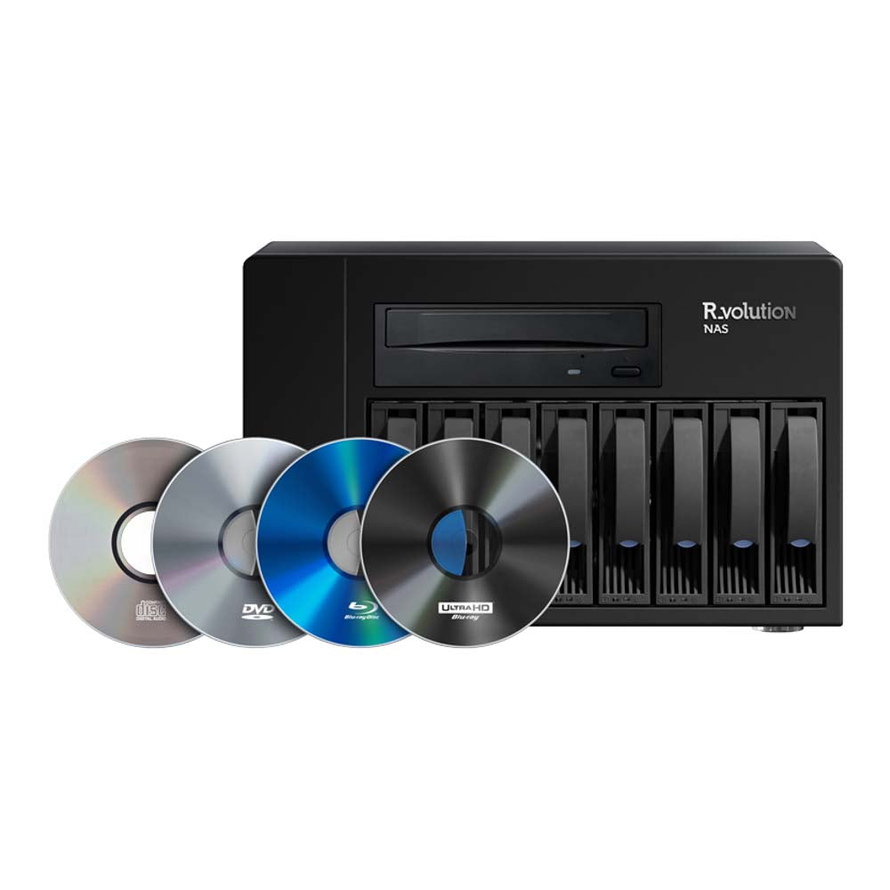 R_volution NAS Autorip Audio Video Server