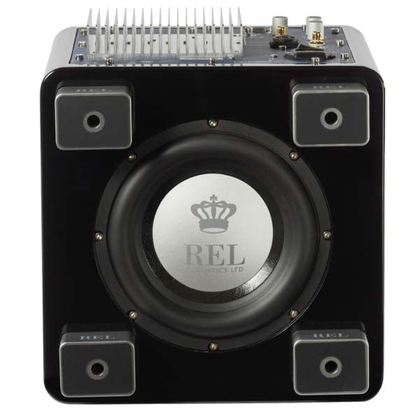 REL T/5X 8" 125W Class A/B Active Subwoofer - Gloss Black
