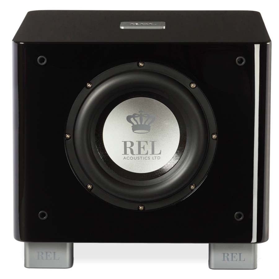 REL T/7x 8" 200w Active Subwoofer - Gloss Black