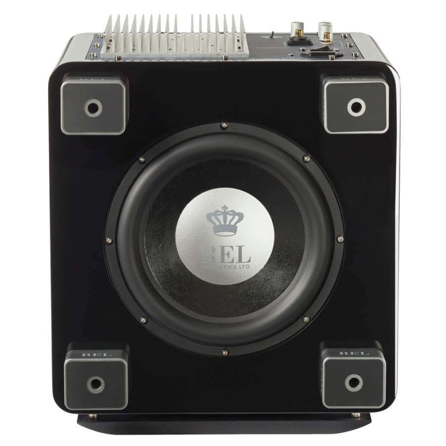 REL T/9x 10" 300w Active Subwoofer - Gloss Black