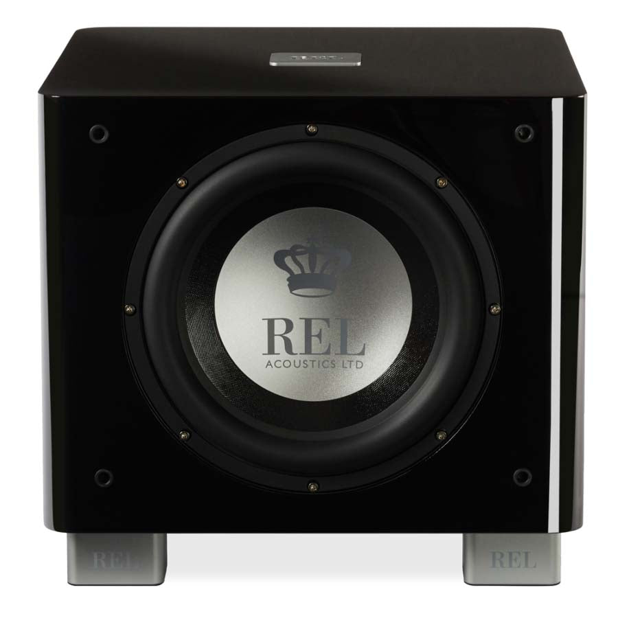 REL T/9x 10" 300w Active Subwoofer - Gloss Black