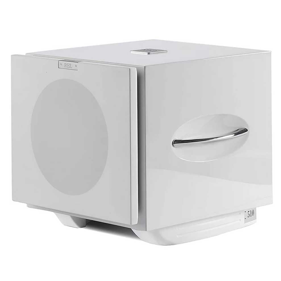 REL S/812 12" 800w Active Subwoofer -  High Gloss Piano White