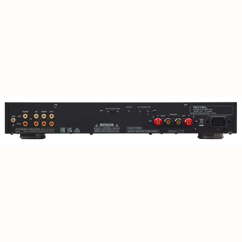 Rotel A10 MKII Integrated Amplifier - Black