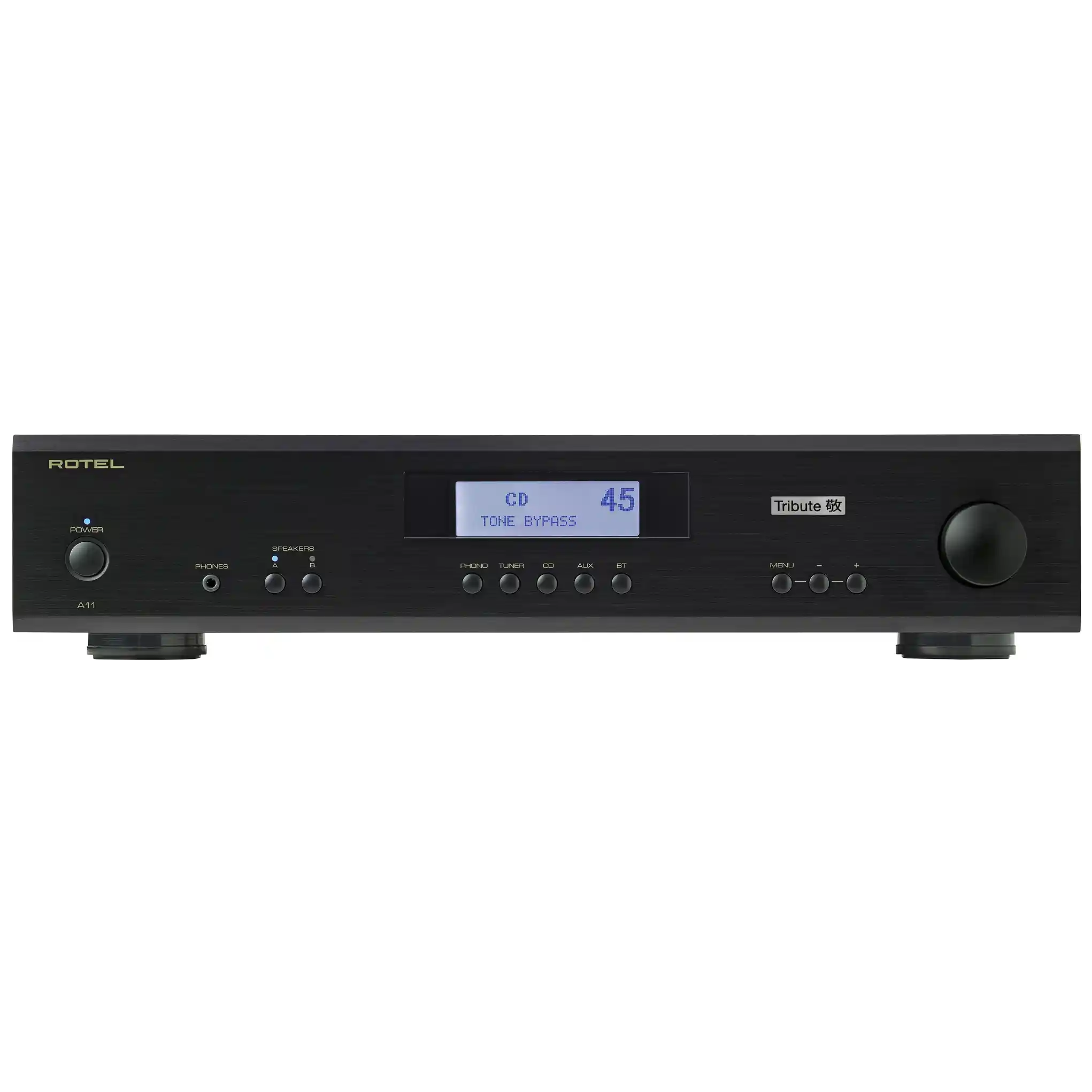Rotel A11 Tribute Integrated Amplifier - Black | Silver