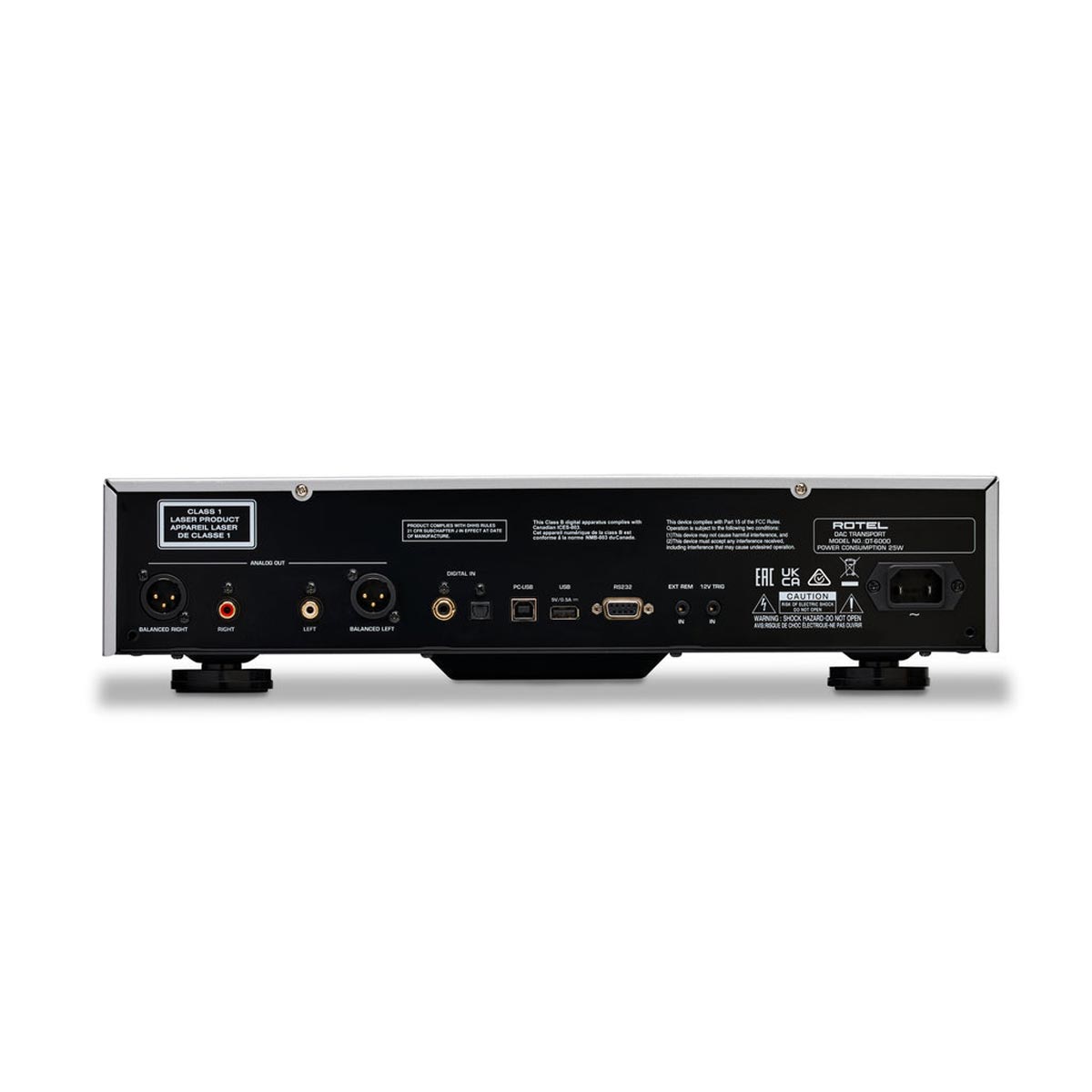 Rotel Diamond DT-6000 CD Transport / DAC - Black