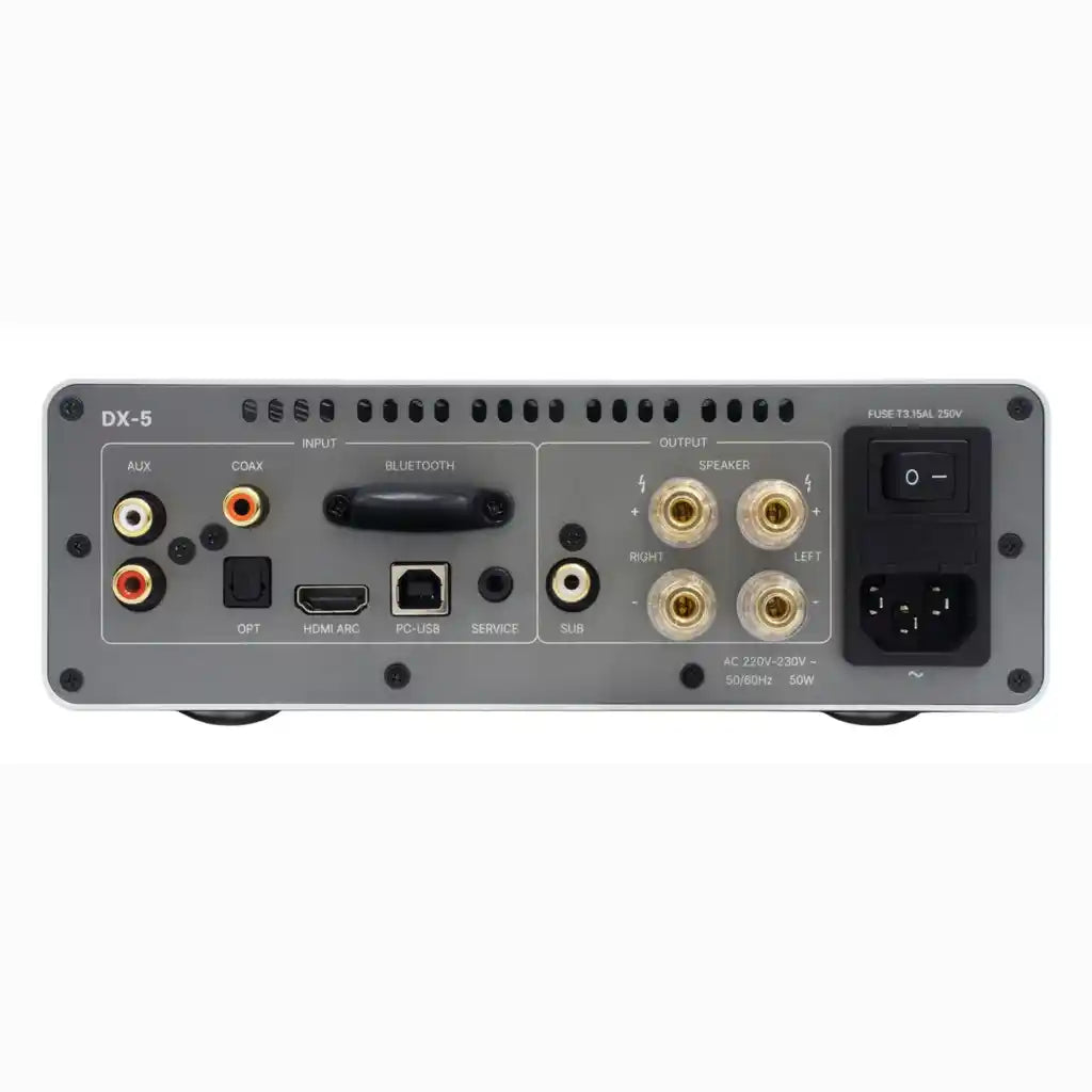 Rotel DX-5 Integrated Amplifier - Black | Silver