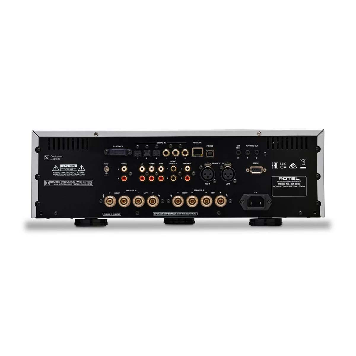 Rotel Diamond Series RA-6000 Integrated Amplifier - Black