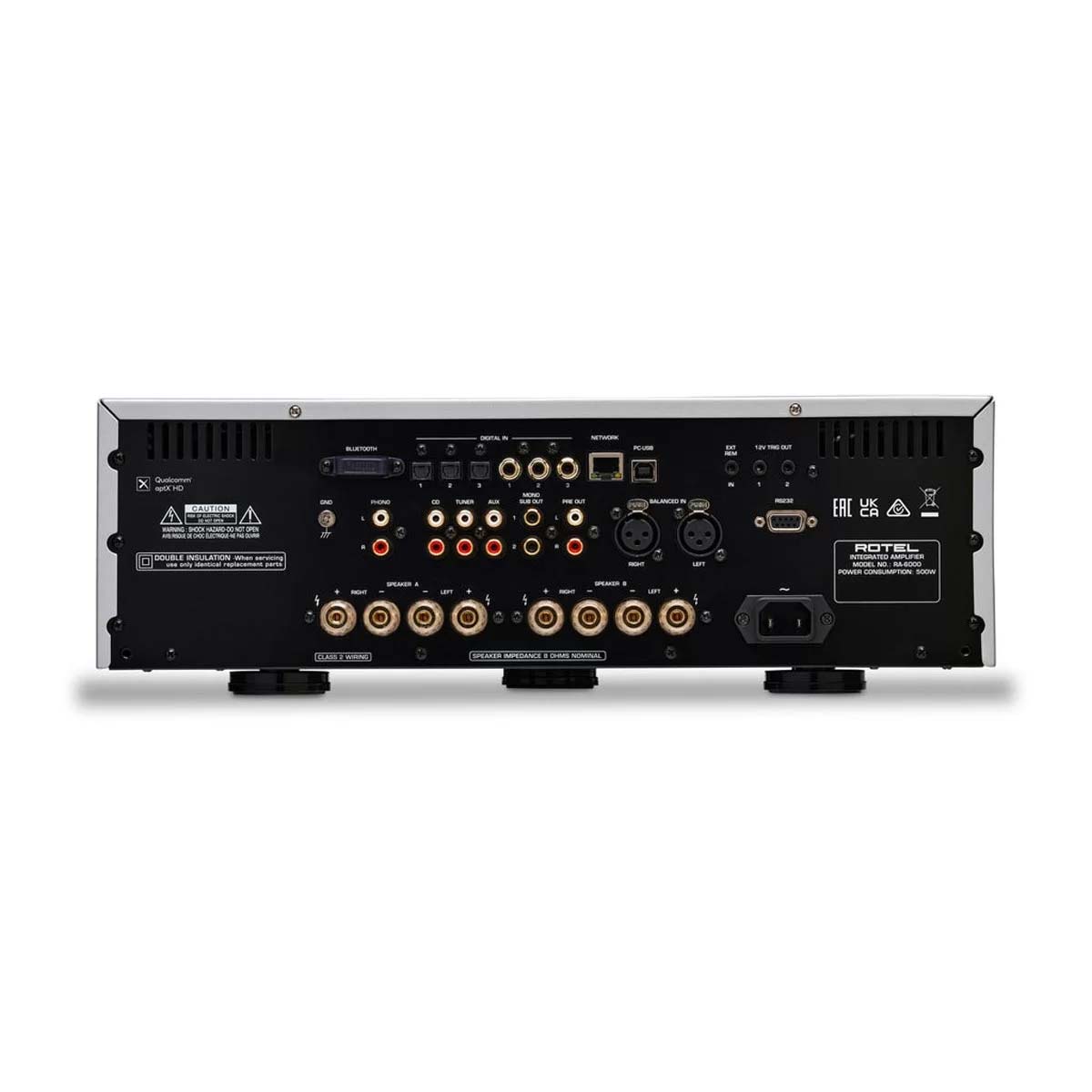 Rotel Diamond Series RA-6000 Integrated Amplifier - Silver