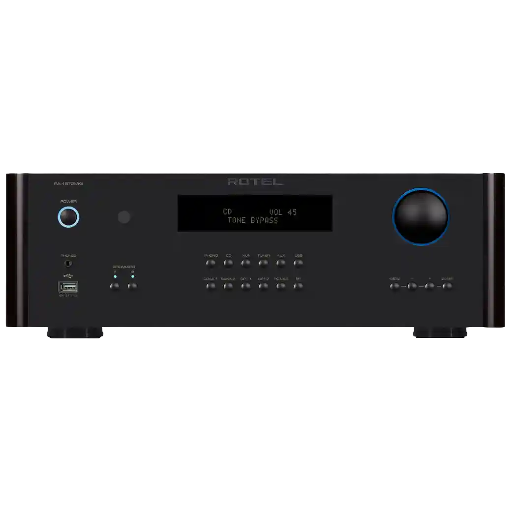 Rotel RA-1572 MKII Integrated Amplifier - Black | Silver