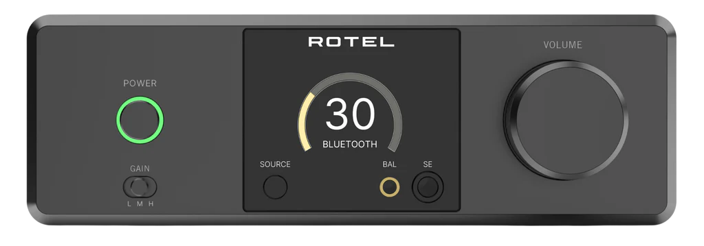 Rotel DX-3 Headphone Amplifier - Silver | Black