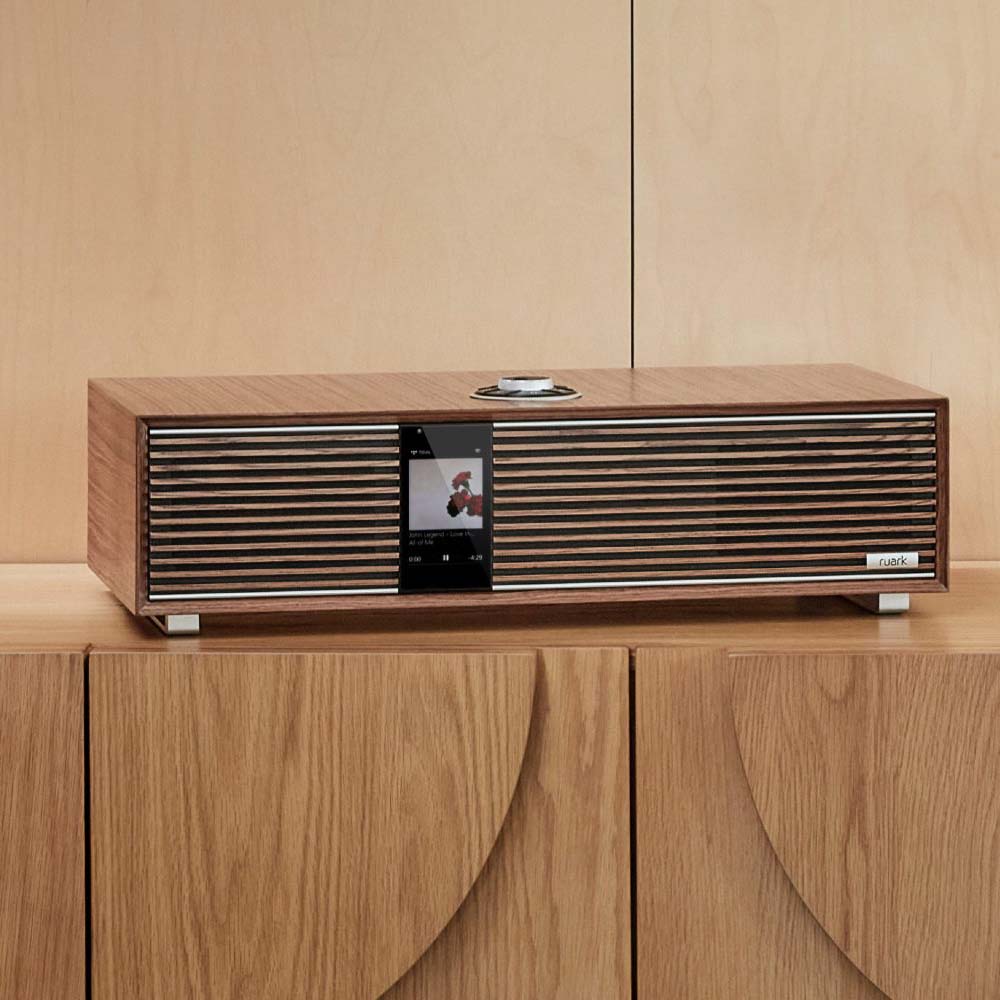 Ruark R410 Integrated Music System - Fused Walnut