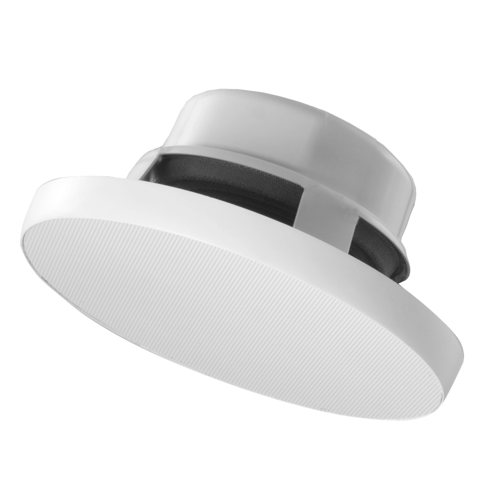 AUDAC SSP500 flush-mount sauna speaker, angled product view