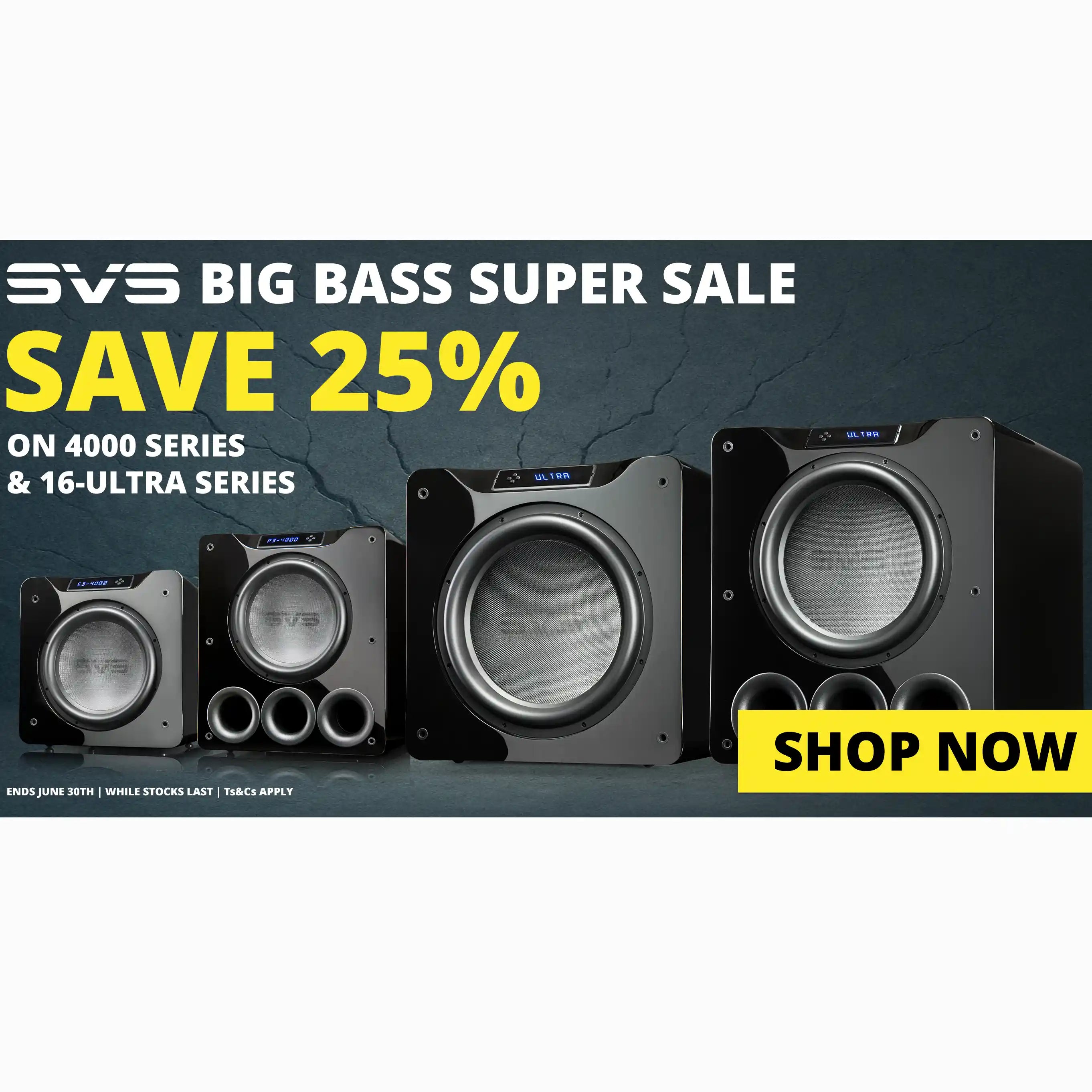 SVS PB-16-Ultra 16" Ported Subwoofer - Gloss Black | Black Oak