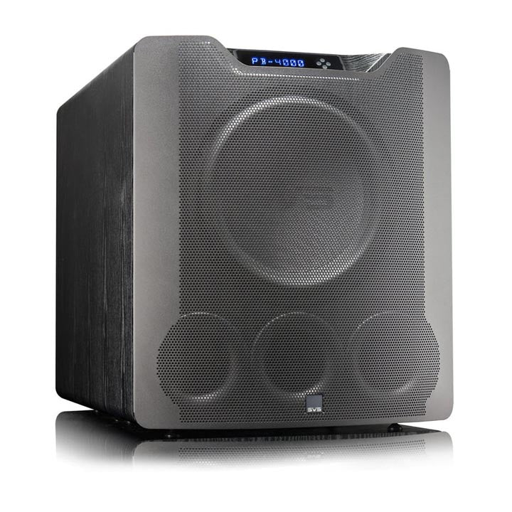 SVS PB-4000 13.5" Ported Box Home Subwoofer - Black Ash