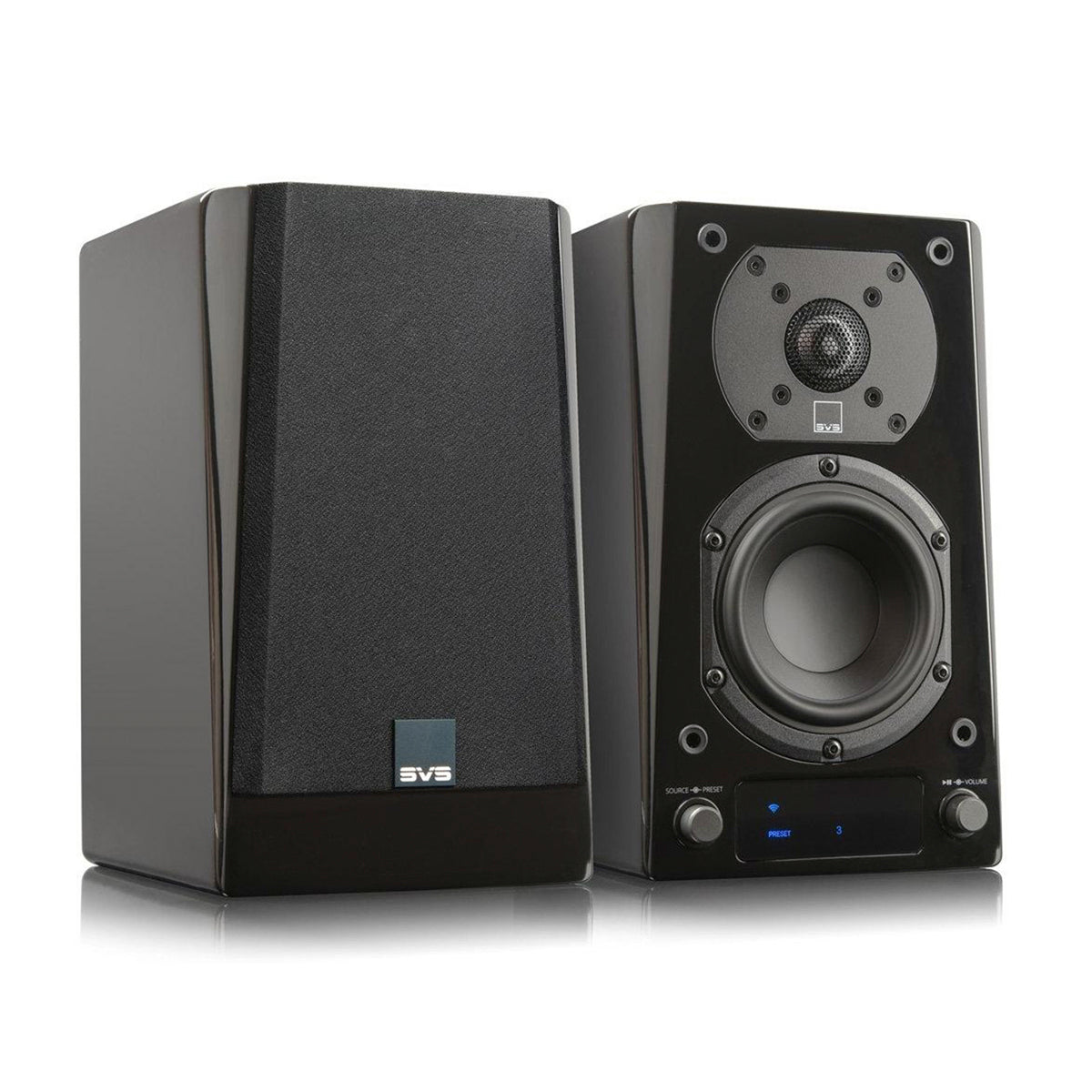 SVS Prime 5.25" Wireless Pro Powered Speakers - Gloss Black