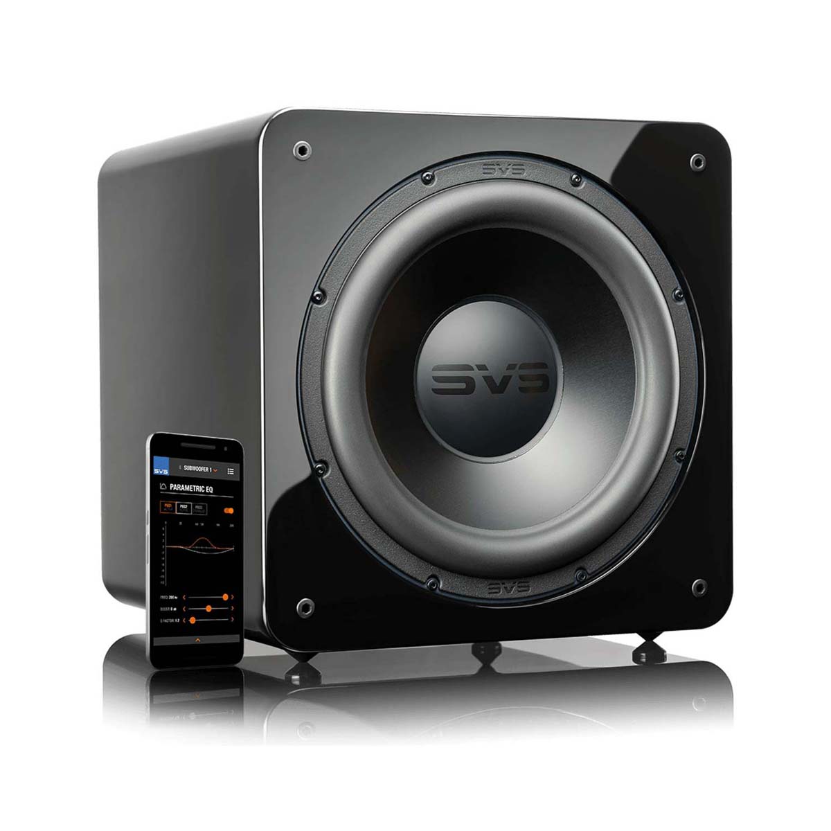 SVS SB-2000 PRO Series 12" Sealed Box Subwoofer - Gloss Black