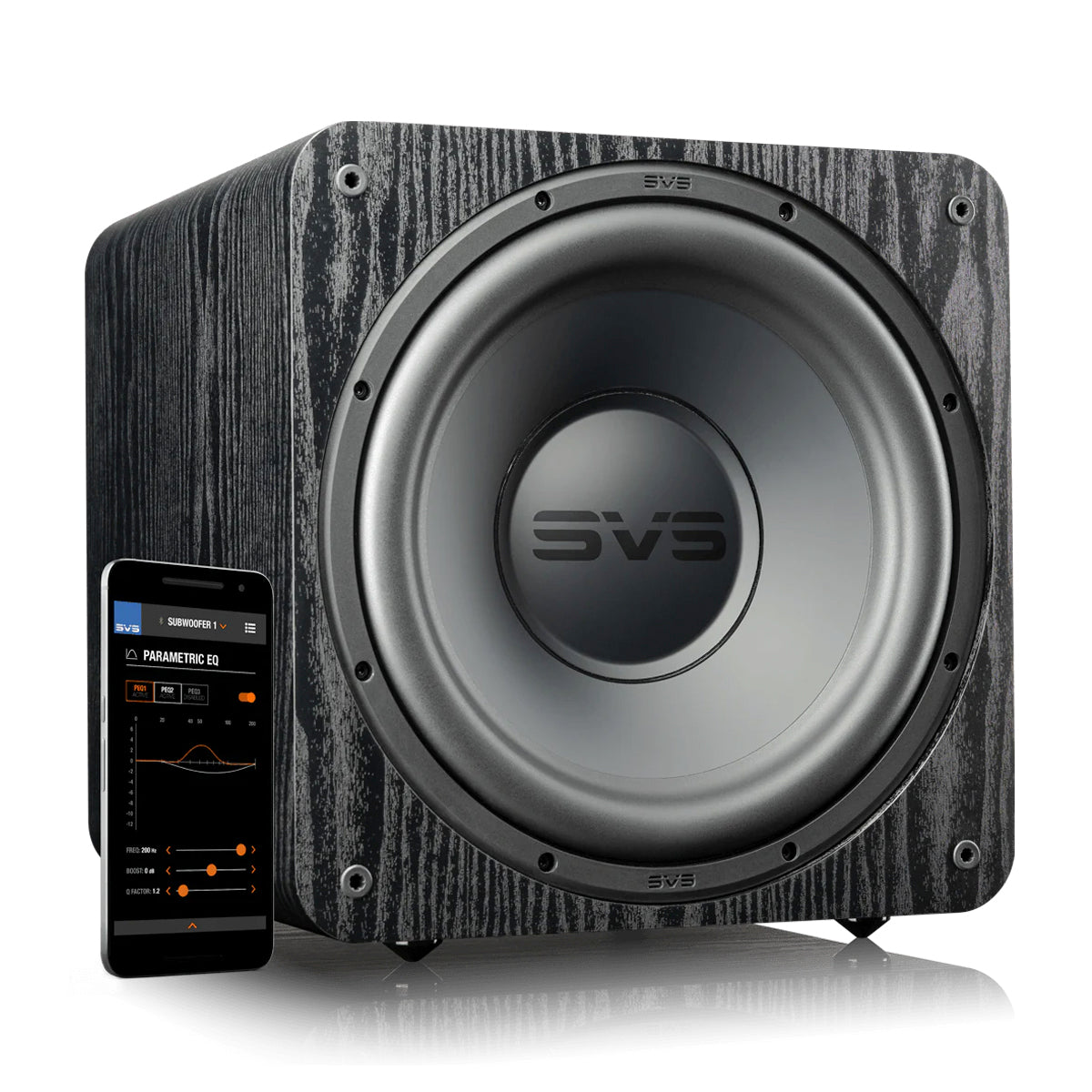 SVS SB-1000 PRO 13" Sealed Box Subwoofer - Black Ash