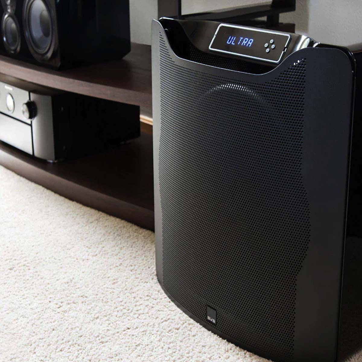 SVS SB-16-Ultra Sealed Box Home Subwoofer Black Oak (Available 12th July 2023)